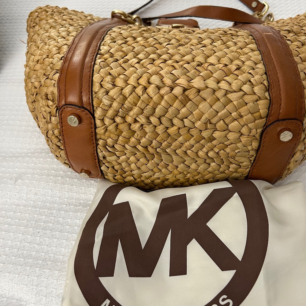 Michael Kors Straw Bag